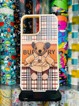 Castify Soft Silicon Printed Case (burberry)