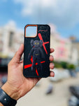 Castify Soft Silicon Printed Case (Black astronaut)
