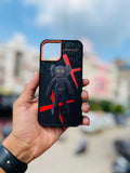 Castify Soft Silicon Printed Case (Black astronaut)