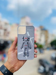 Castify Soft Silicon Printed Case (white astronaut)