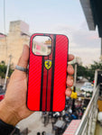 Premium Ferrari Case (Red+Black)