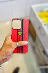 Premium Ferrari Case (Red+Black)