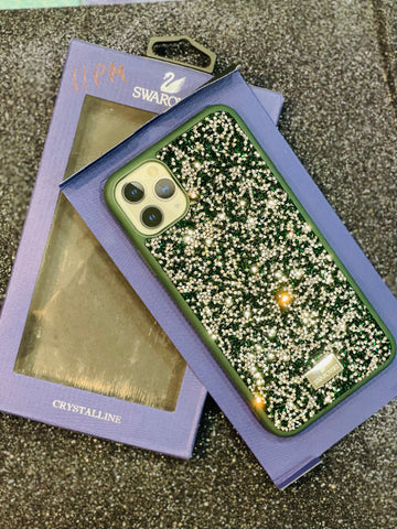 Premium Swarosvski Case (Silvergreen)