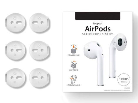 Airpods Ear-tips for Comfort Fit (Airpod 1,2,3)