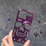 Skull Ghost Hollow Case (Purple)