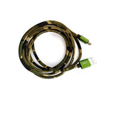 Ubon USB Type C Fast Charging & Data Sync Cable Commando Series 1.5 meter Cloth Material 2.4A Military Grade Cable