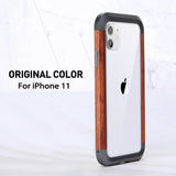 Handmade Wooden Metal Bumper Case